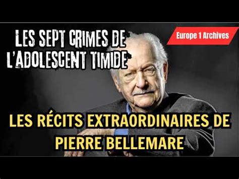 Les Sept Crimes De Ladolescent Timide Les R Cits Extraordinaires De