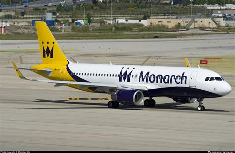 G Zbas Monarch Airlines Airbus A Wl Photo By Christian Jilg