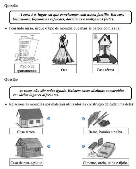 Atividade De Geografia Para O Primeiro Ano