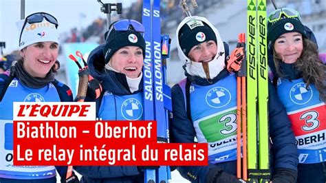 Biathlon Le Replay Int Gral Du Relais F Minin D Berhof