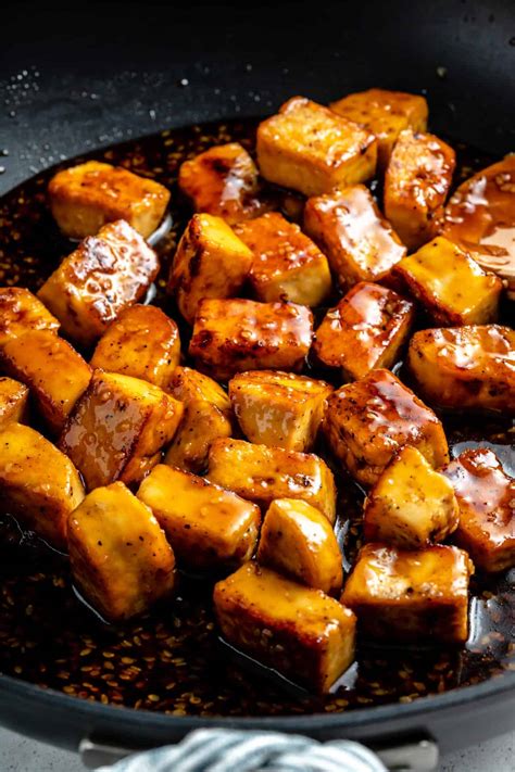 Crispy Teriyaki Tofu Recipe Jessica In The Kitchen