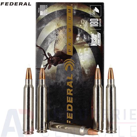 Cartouches Federal Nosler Accubond Win Mag Gr Armurerie