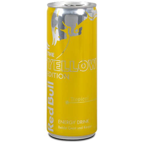 Red Bull Energy Drink The Yellow Edition Tropical