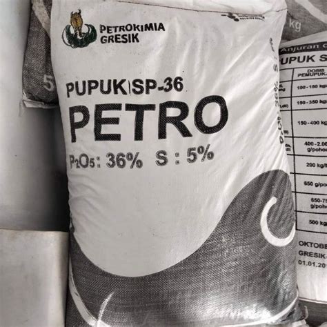 Jual Pupuk SP 36 Petro Kemasan Repack 1KG Pupuk TSP Shopee Indonesia