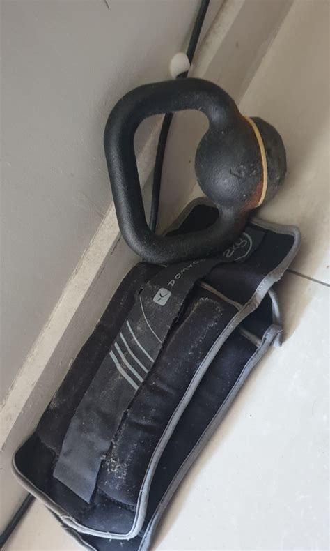 Kettlebell Kg Ankle Weights Kg Pair On Carousell