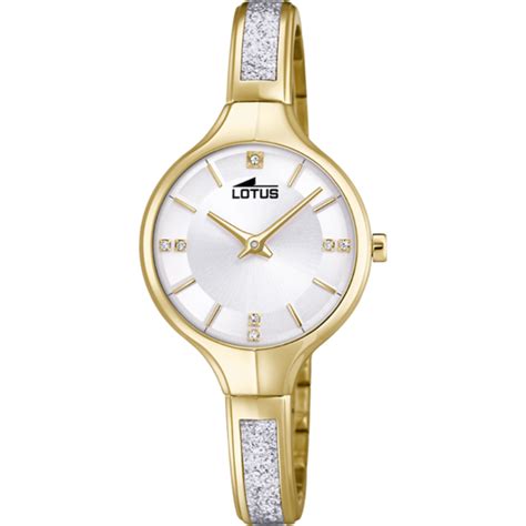 RELOJ DE MUJER LOTUS TRENDY CON ESFERA PLATEADA 18595 1