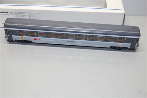 M Rklin Achser Personenwagen Klasse Sbb Licht Spur H Ovp