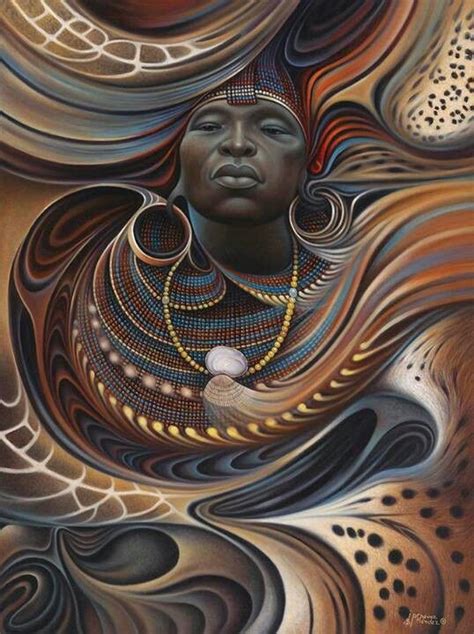 Ancestral African Spirits by By Ricardo Chavez Mendez | American art ...