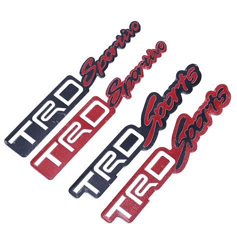 Trd Sports Trd Sportivo 3d Metal Emblem Sticker For Toyota Shopee Philippines