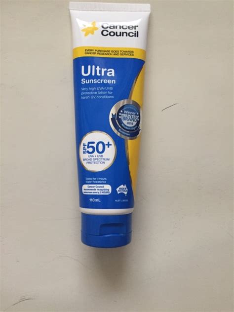 Cancer Council Ultra Sunscreen Spf Source