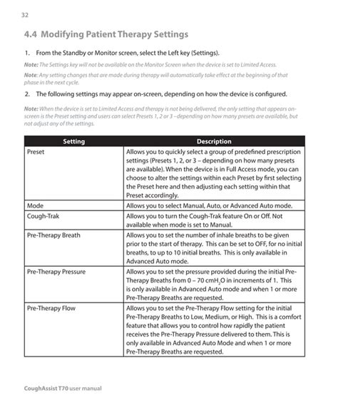 Philips Respironics Coughassist T70 Instruction Manual Pdf