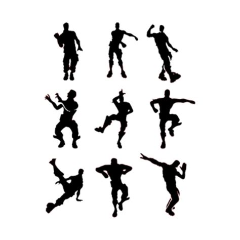 Fortnite Dance Emotes Fortnite Battle Royale T Shirt Teepublic