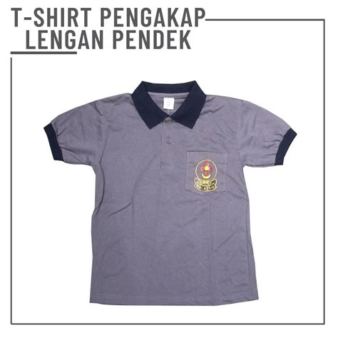 Baju T Shirt Pengakap Perempuan T Shirt Pengakap Ko Kurikulum Uniform