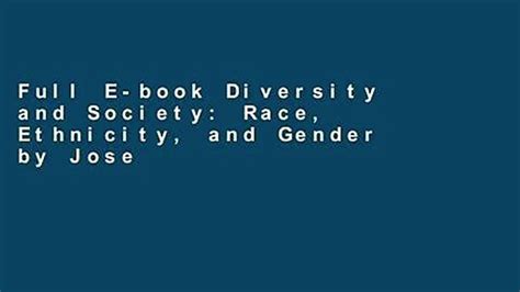 Full E Book Diversity And Society Race Ethnicity And Gender By