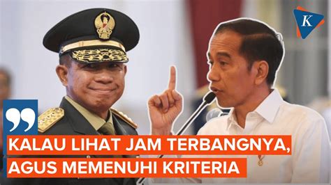 Jokowi Pilih Agus Subiyanto Jadi Calon Panglima Karena Penuhi Semua