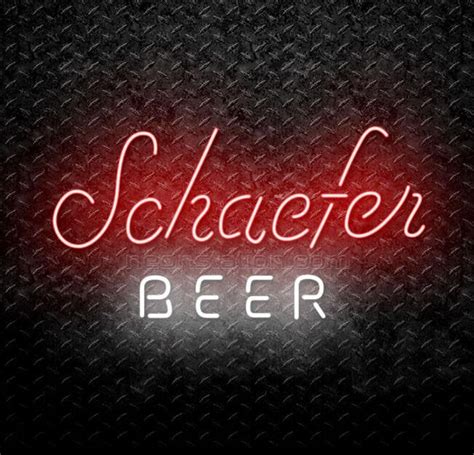 Buy Schaefer Beer Neon Sign Online // Neonstation