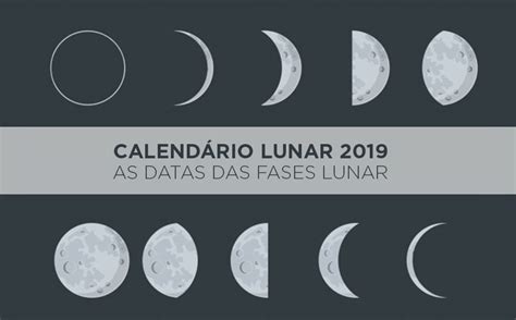 Calendário Lunar 2019 Saiba Qual Lua Estamos Iquilibrio