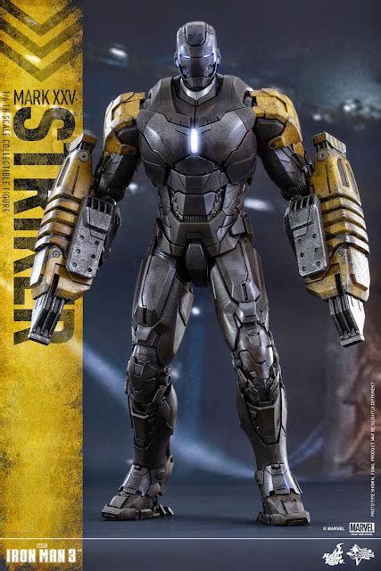 Toyhaven Hot Toys MMS Iron Man House Party Protocol Th Striker Mark XXV Figure