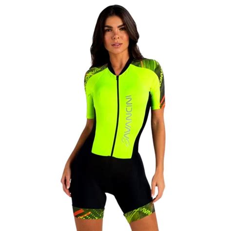 Roupa De Ciclismo Feminina - Roupa Ciclismo Savancini Line Feminino Gel Densidade 100 - Conjunto ...