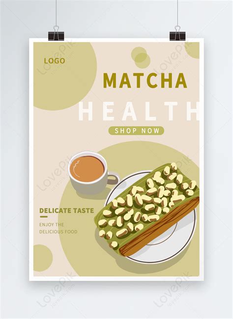 Matcha Happy Afternoon Tea Poster Template Imagepicture Free Download