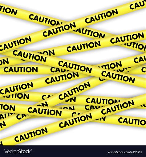 Caution tape Royalty Free Vector Image - VectorStock