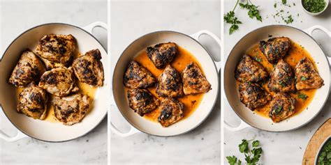 how to cook chicken thighs on pan