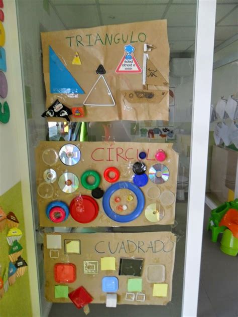 Materiales Para Educaci N Infantil Mural Figuras Geom Tricas