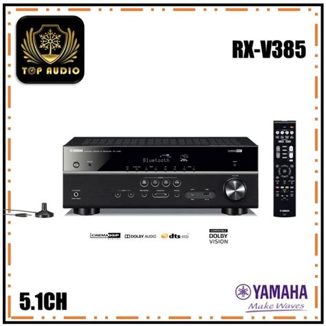 Yamaha Rx V385 51 Channel 4k Av Receiver Lazada