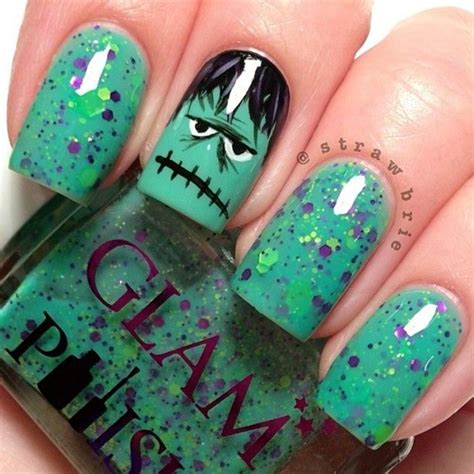 60 Halloween Nail Art Designs and Ideas 2019-20