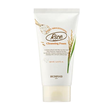 Buy Skinfood Rice Daily Brightening Cleansing Foam Ml Skinnora