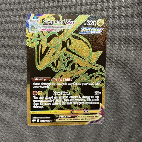 Rayquaza VMAX TG29 TG30 SWSH Silver Tempest Ultra Rare Pokemon