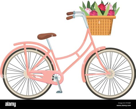 Cute Dibujos Animados De Bicicletas Imagen Vector De Stock Alamy