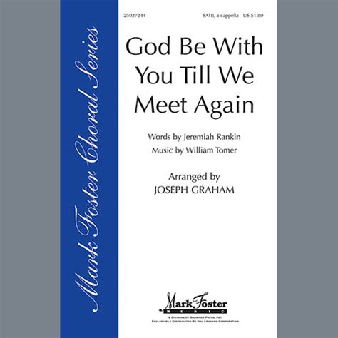 God Be With You Till We Meet Again Von Joseph Graham Noten Für