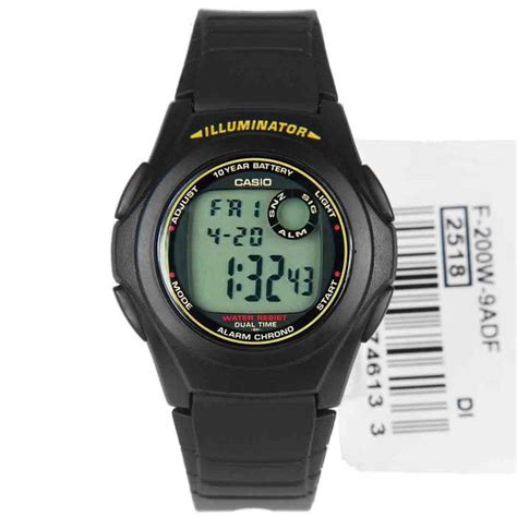 Jam Tangan Casio Quartz F W Adf Lazada Indonesia