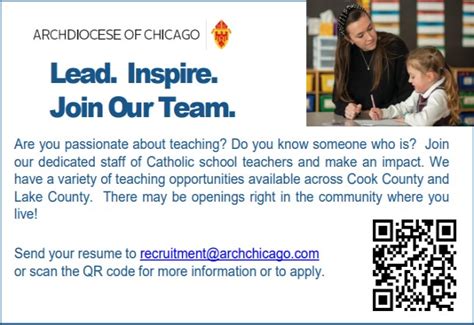 Saint Christina Parish Archdiocese Of Chicago Teaching Opportunities