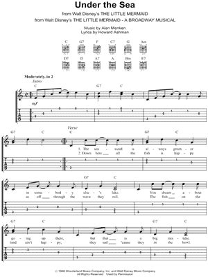 "Under the Sea" Sheet Music - 75 Arrangements Available Instantly ...