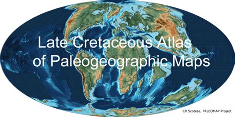 Pdf Atlas Of Late Cretaceous Paleogeographic Maps Paleomap Atlas For