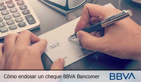 Cómo endosar un cheque BBVA Bancomer Paso a paso