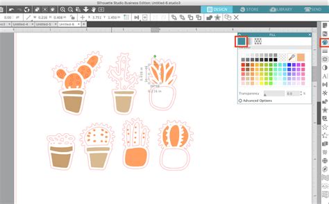 How To Fill Sticker Sheet Backgrounds With Patterns In Silhouette