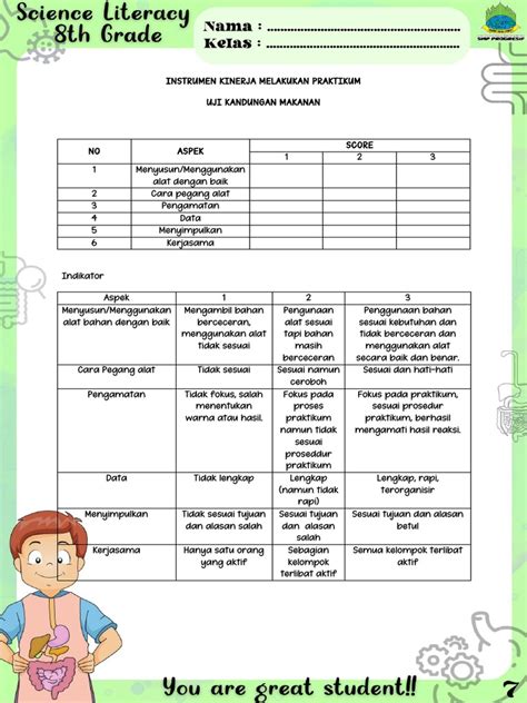 Rubrik Penilaian Praktikum Pdf