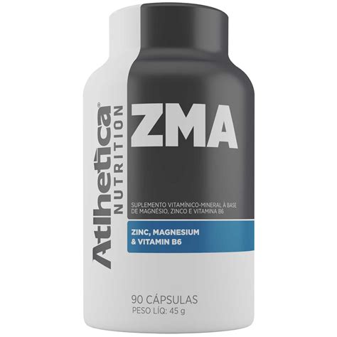 Zma Caps Atlhetica Nutrition Meu Mundo Fit