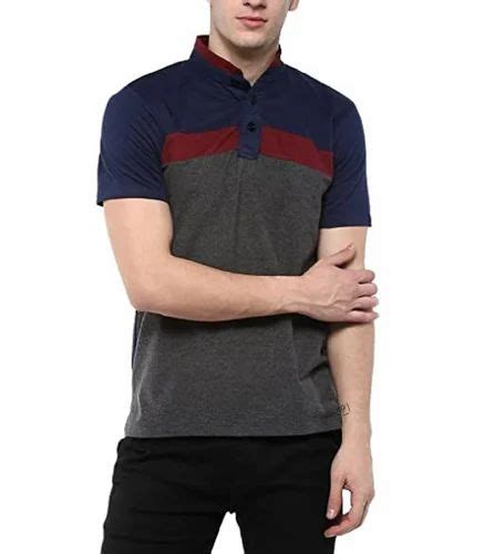 Polyester Half Sleeves Collar T Shirt At Rs 85 In New Delhi Id