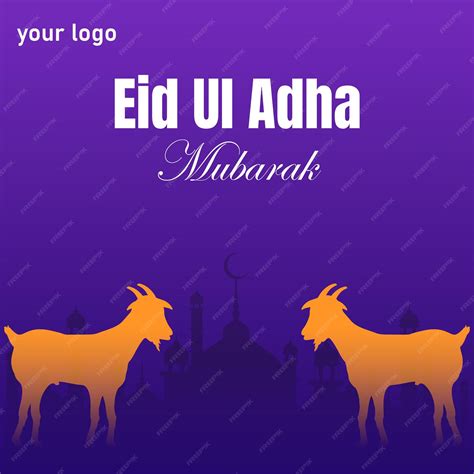 Premium Vector Eid Ul Adha Mubarak Post