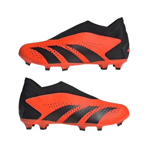 Chaussures De Football Sans Lacets Enfant Adidas Predator Accuracy Fg