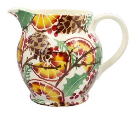Holly Wreath 1 12 Pint Jug Emma Bridgewater Ceramics Hobbydb