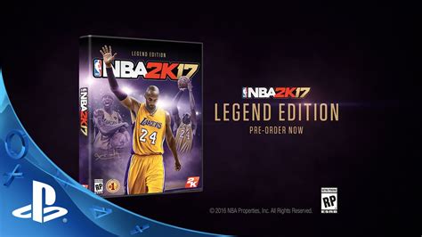 NBA 2K17 Legends Live On Trailer PS4 YouTube