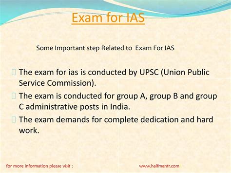 Ppt Some Steps For Exam For Ias Powerpoint Presentation Free