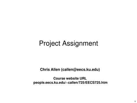 Ppt Project Assignment Powerpoint Presentation Free Download Id 9247453