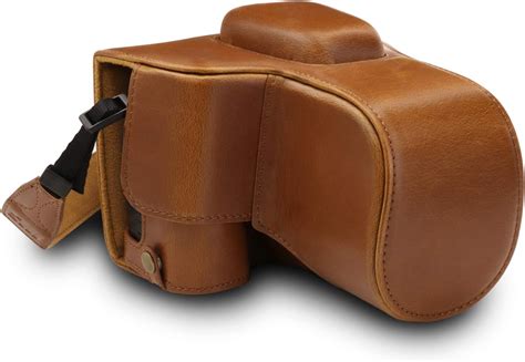 Amazon Mega Gear Mg Ever Ready Leather Camera Case Compatible