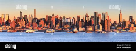 USA, New York, New York City, Manhattan Skyline from New Jersey Stock Photo - Alamy